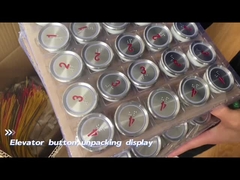 37.২ মিমি গোলাকার লিফট বোতাম লিফট খুচরা যন্ত্রাংশ লিফট চাপ বোতাম