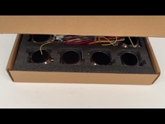 উচ্চ সংজ্ঞা পটভূমি গোলাকার স্পর্শ বোতাম 1.28 ইঞ্চি কাস্টম মেঝে লিফট বোতাম লিফট অংশ জন্য