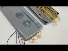 স্টেইনলেস স্টীল হেয়ারলাইন/স্ফটিক পৃষ্ঠ-মাউন্ট লিফট নিয়ন্ত্রণ প্যানেল লিফট LOP HOP অপারেটিং প্যানেল